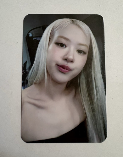 Rosé photocard fotokarte - rosé, photocard/fotokarte