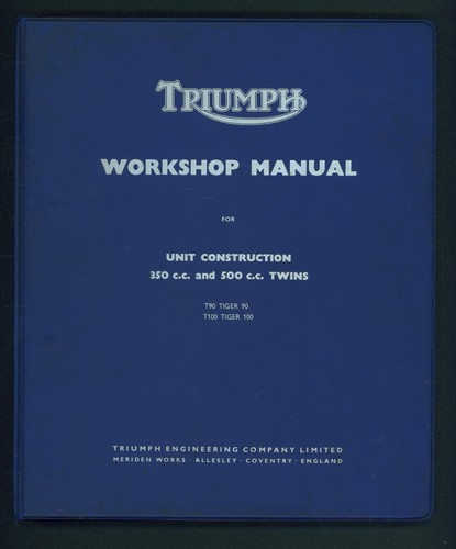 Triumph 350 3ta t90 5ta - t90, t100