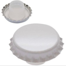 200 tappo corona - pz.200, bianco