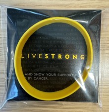 🚀 🚀 Braccialetto Nike LiveSTRONG Autentico NUOVO (Taglia L/G-XL) 8"/202 mm