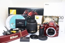 Nikon D3200 rosso AF-S 18-55