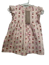 Vestito tulipano rosa bambina