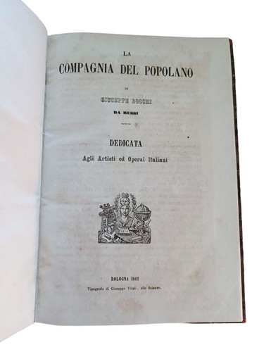 Compagnia del popolano boschi - popolano,