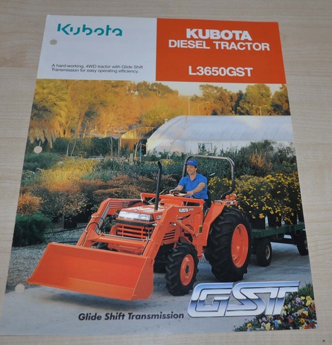 Brochure giapponese trattore