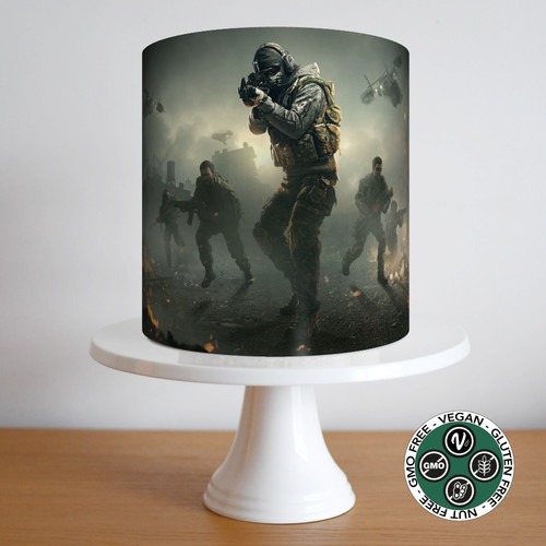 Cake topper militare esercito