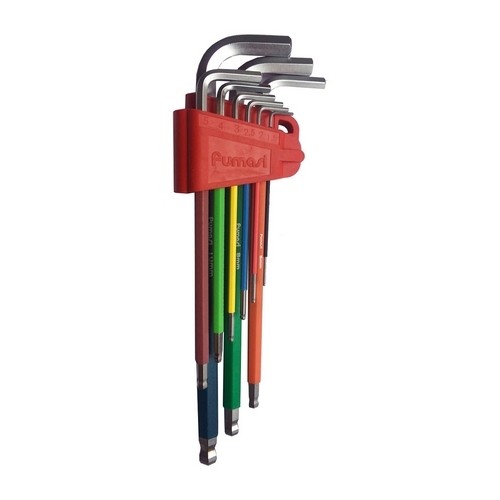 Set chiave brugola 9 - chiave, pz.9
