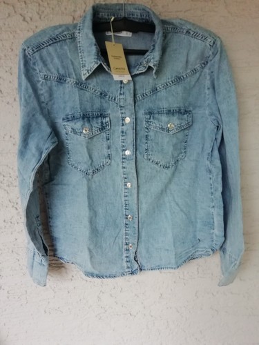 Camicia jeans donna - camicia,