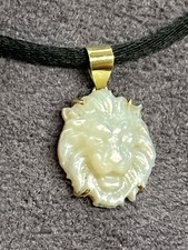 Ciondolo oro 18 kt Leone In