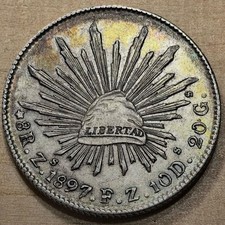 MESSICO 8 REALES 1897