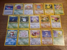 CARTE POKEMON SET JUNGLE COMPLETO COMUNI TUTTE E 16 CARTE ITA OTTIME NM