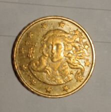 moneta 10 centesimi anno 2002 rara Venere Botticelli