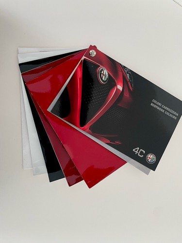 Body colours alfa romeo - colours, 4c