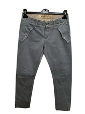 jacob Cohen jeans donna woman  tg 41 elasticizzato size 27 turchese pantalone 