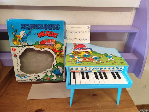 Pianoforte coda puffi piano - a,