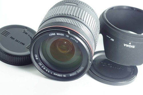 Obiettivo sigma 200 mm - obiettivo, 18-200