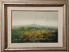 Manlio Bacosi, Paesaggio, Olio