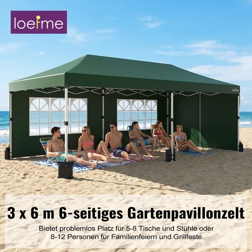 Gazebo pieghevole 6x3 - gazebo, m