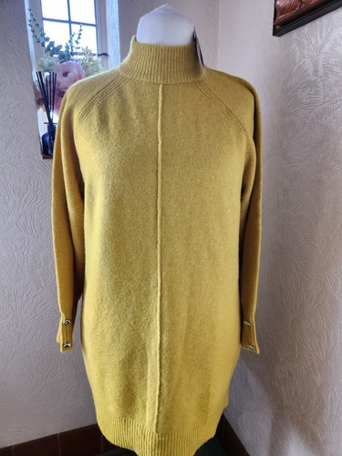 Abito lungo maglia giallo - in,