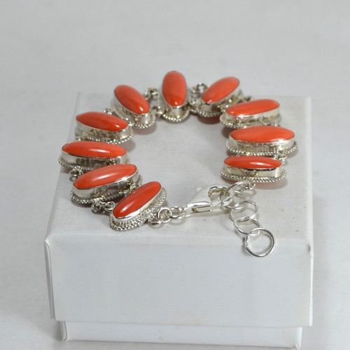 Bracciale argento naturale - bracciale, in