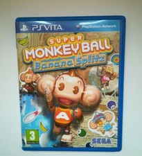 SUPER MONKEY BALL BANANA SPLITZ PSVITA - COME NUOVO - VERSIONE ITALIANA