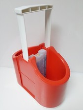 CESTELLO PORTA BOTTIGLIE A 2 POSTI CON MATTONELLA GHIACCIO CENTRALE - VINTAGE