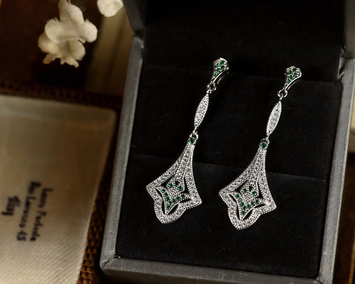 Boucles oreilles art - boucles, d'oreilles