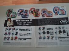 advertising Pubblicità 1996 CASCO HELMET ARAI GIGA 2/FV/V-CROSS/NR-2/QUANTUM-E