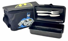 EXCELSA DC COMICS BORSA TERMICA BATMAN NERO SUPEREROI + LUNCH BOX