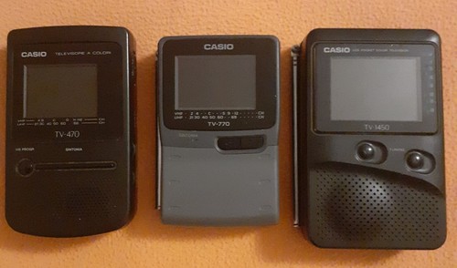 Mini casio modelli 470 - tv,