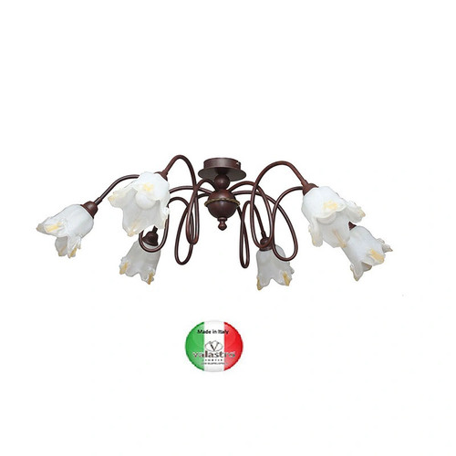 Lampadario soffitto vetri - a,