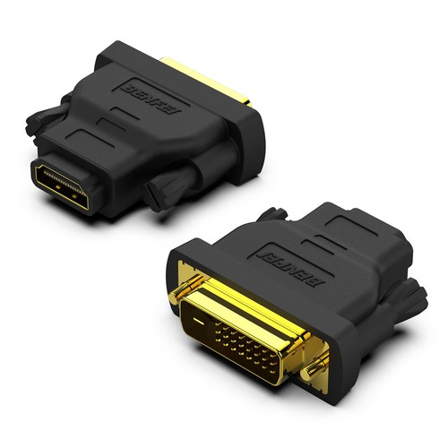 Benfei adattatore dvi hdmi - hdmi, 2