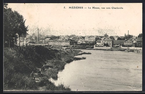 Cpa mézières meuse vue - meuse,