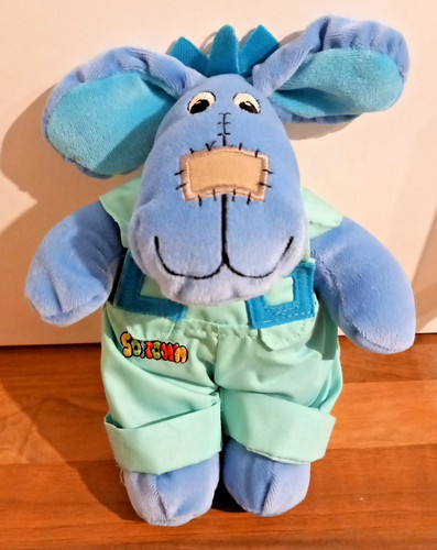Elc 1997 peluche cucciolo cane - peluche,
