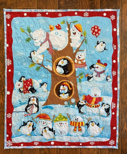 Coperta trapuntata natalizia - trapuntata,