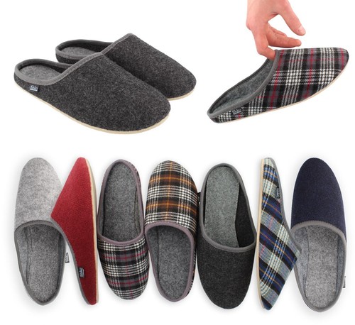 Pantofole feltro con - in,