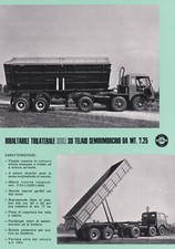 DEPLIANT ISOLI RIBALTABILE TRILATERALE SU TELAIO SEMIRIMORCHIO DA MT 7.25