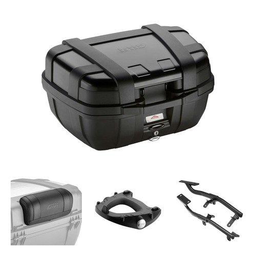 Set bauletto givi trk52 black - set,