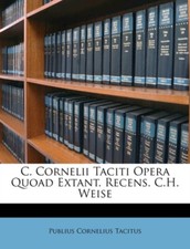 Tacitus - C. Cornelii Taciti