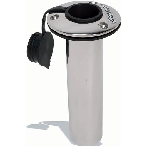Portacanna inox incasso dritto - incasso,