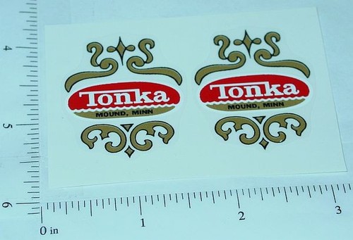 Coppia adesivi pompieri - , tonka