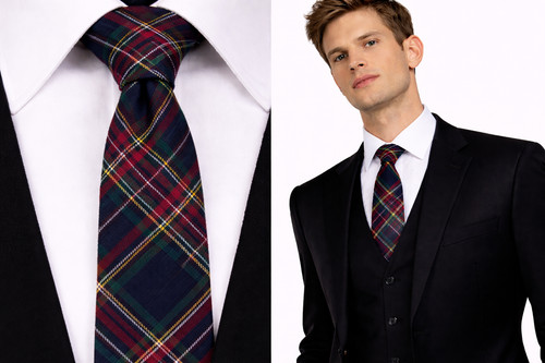 Blu navy lusso lana uomo - navy,