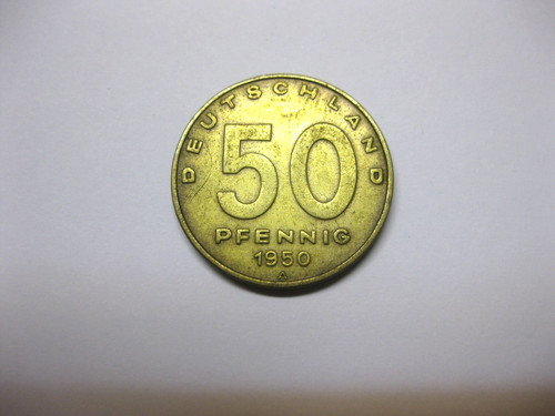 Ddr pfennig 1950 - pfennig, 1950,