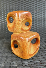 Raro Vaso Ceramica Vintage Space Age anni 60 Bertoncello Rigon Nove Bassano 