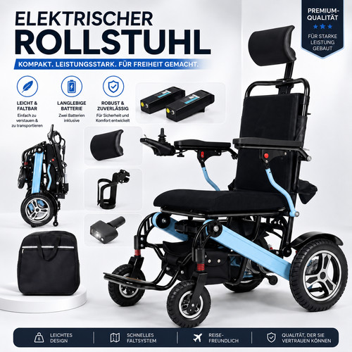 Sedia rotelle elettrica - rotelle,