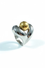 Anello Donna Acciaio Cuore