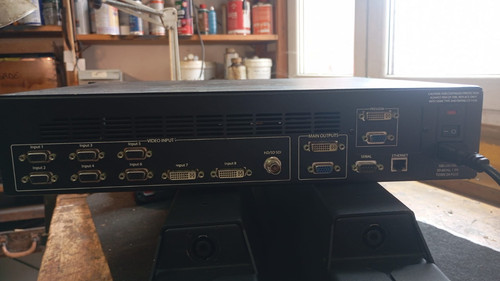 Switcher scaler video - video, barco