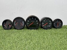 KIT QUADRO STRUMENTI/CONTA GIRI/OLIO/BENZINA PORSCHE 964 911 VDO 63.733 KM AUTOM