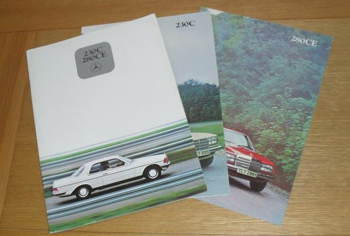 Set brochure mercedes benz - set,