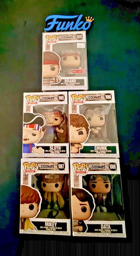 Set completo goonies funko pop - set,
