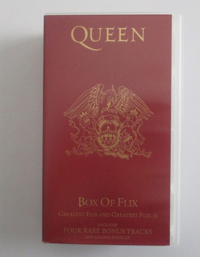 Queen box flix vhs set - queen, "box